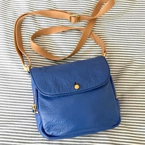 J.Crew leather crossbody bag- almost new!